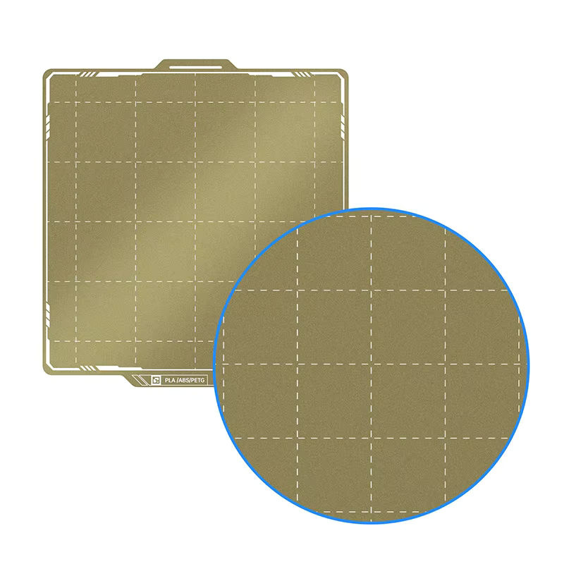 BIGTREETECH Panda Bauplatte für Bambu Lab P1P P1S X1 A1 X2D 3D-Drucker, doppelseitig texturiert und glatt, PEI PET PEO, 256 x 180 mm - Bild 2