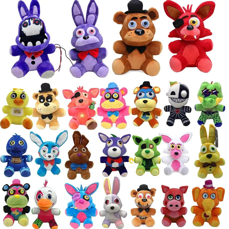 XZCAI Five Night At Freddy's Bonnie Bear Foxy Freddy, Plüschtiere, Puppen - Bild 2
