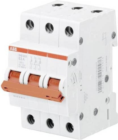 ABB Lasttrennschalter Grau 3polig 25A mit 3 Schließern 2CDD273111R0025 - Bild 1
