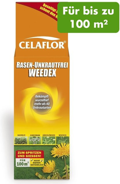 Celaflor Rasen-Unkrautfrei Weedex für 100 m2 - Bild 1