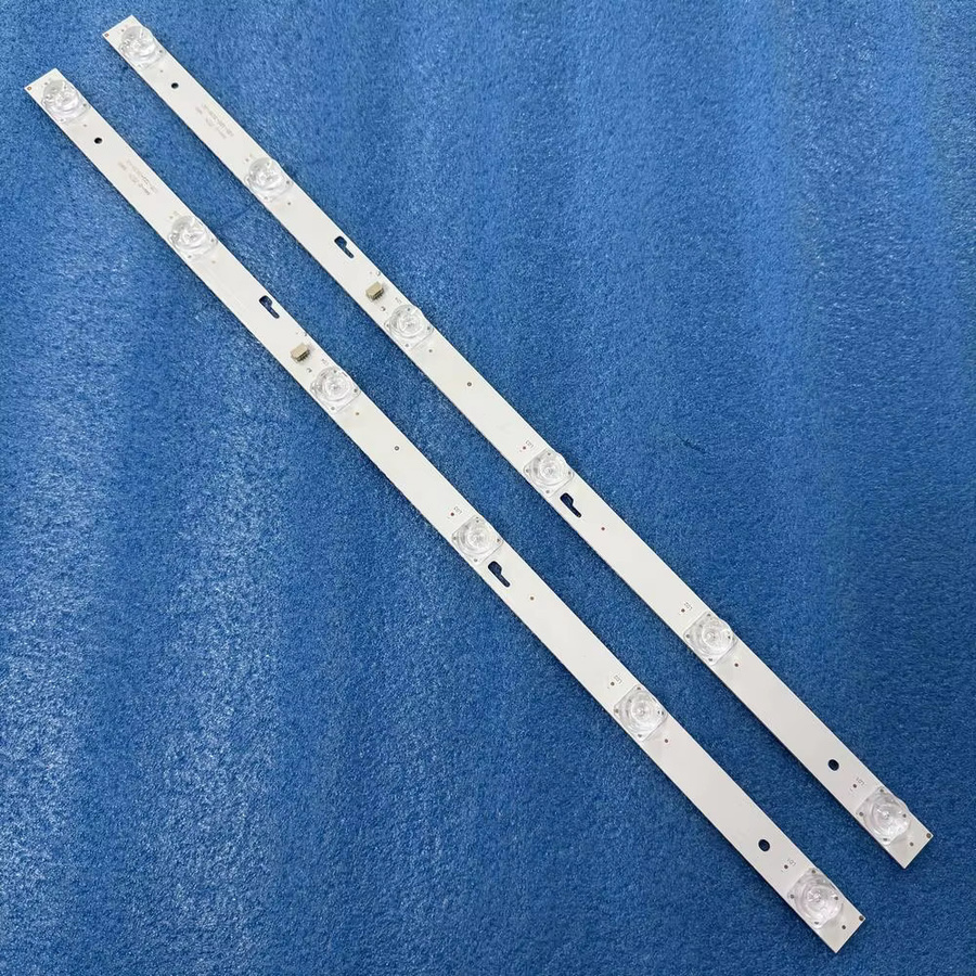 2er-Set LED-Hintergrundbeleuchtungsstreifen in Weiß für Kalley K-led32HDSPT2 und JVC LT-32T600R 4C-LB320T-JF8 JL.D32061330-004GS-M - Bild 2