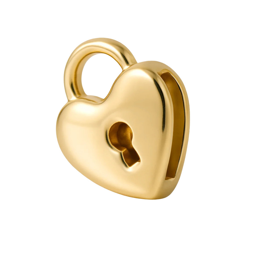 Heideman Charm Schloss, Gold, Unisex - Bild 1