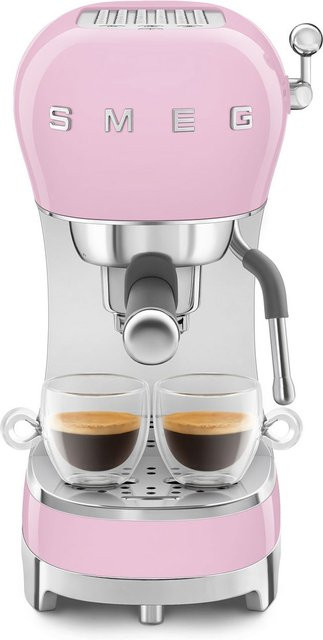 Smeg Siebträgermaschine ECF02PKEU in Pink - Bild 1