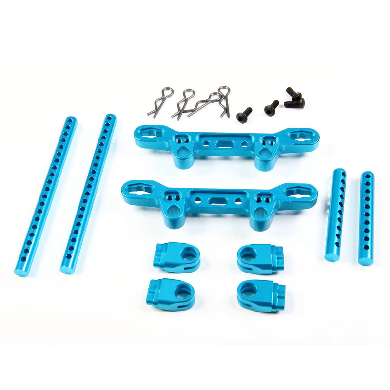 Tamiya TT-02 Aluminium Stoßdämpfer Turm Dämpferstrebe, Zubehör, Metall - Bild 2