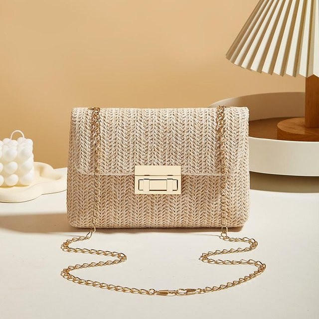 Yogodlns Umhängetasche, Damen, beige, 21x5x14cm - Bild 1