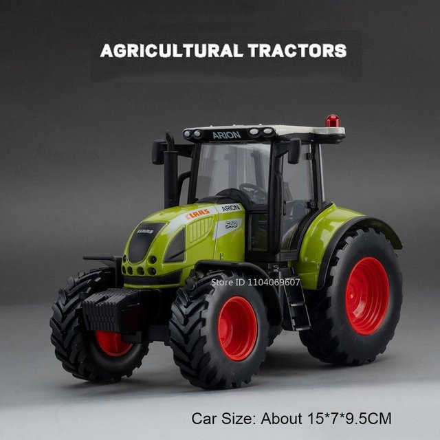 Linyi toy car Mini Landwirtschaftstraktor Spielzeugmodell, 1:32, Metall, ab 14 Jahren - Bild 1