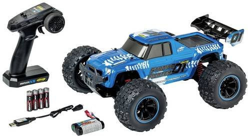 Carson Modellsport XS Stadium Fighter Brushed 1:10 RC Modellauto Elektro Truggy mit Allradantrieb (4WD) - Bild 1