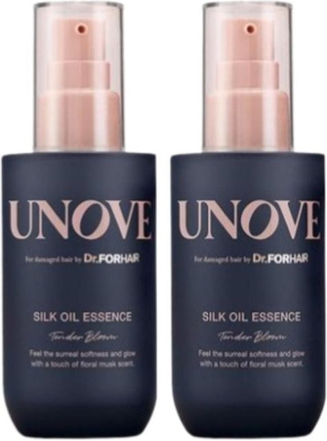 UNOVE Silk Oil Essence Tender Bloom, 2x 70 ml, für normales Haar - Bild 1