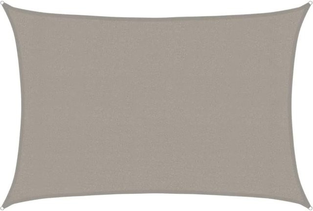 vidaXL Sonnensegel rechteckig aus HDPE in Hellgrau B/B/H: 300 x 300 cm - Bild 1