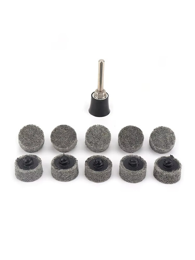 SI FANG Polierscheiben aus Nylonfaser, 9er Set Vliesscheiben zum Polieren von Metall und Marmor, 25 mm - Bild 7