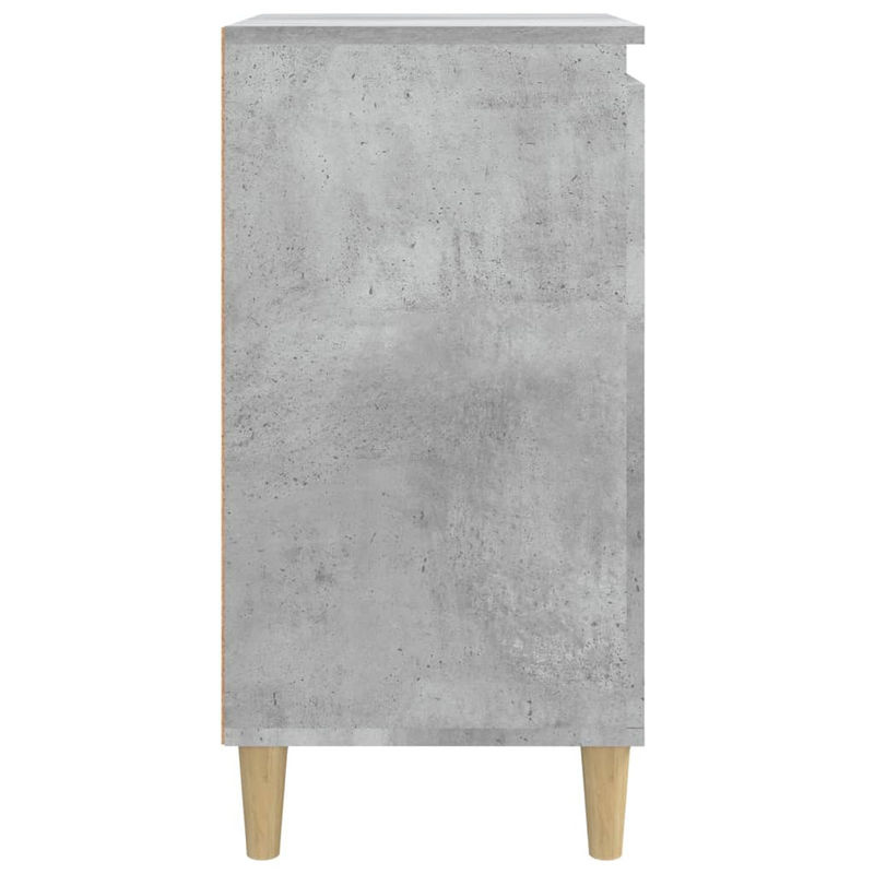 Vidaxl Nachttisch in Beton-Optik Grau, Modernes Design aus Holzwerkstoff, B/T/H: 40 x 35 x 70 cm - Bild 7