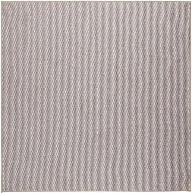 vidaXL Bereichsteppich LUGO in Creme und Taupe aus Polyester, quadratisch, 120 x 120 cm - Bild 1