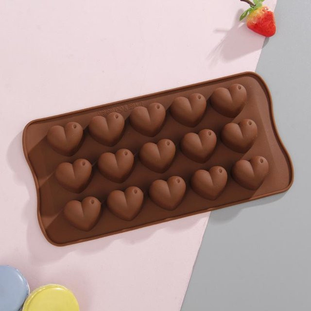 Silikon Schokoladenform für DIY Kuchen und Kekse als Backutensil - Bild 1