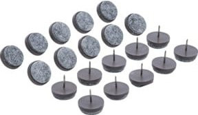 BGS Do it yourself Filzgleiter-Set grau, 20-teilig, Durchmesser: 24 mm - Bild 1