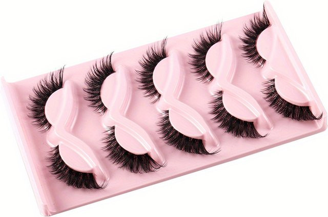 CNKESS Künstliche Wimpern, Katzenaugen-Manga-Wimpern, 15 Paar, Unisex - Bild 1