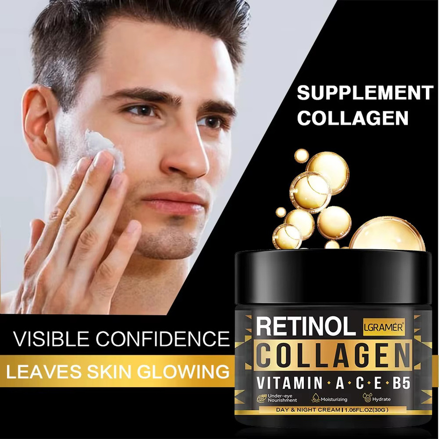 LGRAMER Retinol-Creme mit Kollagen, Gesicht, Empfindliche Haut - Bild 2