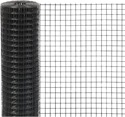 Mr. GARDENER Gitter aus Stahl in Anthrazit-Grau, H: 50 cm, L: 500 cm - Bild 1