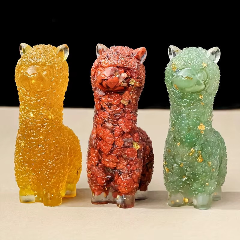 Kristallkleber in Multicolour zur Herstellung von Alpaka-Kunsthandwerk und Innendekoration - Bild 3