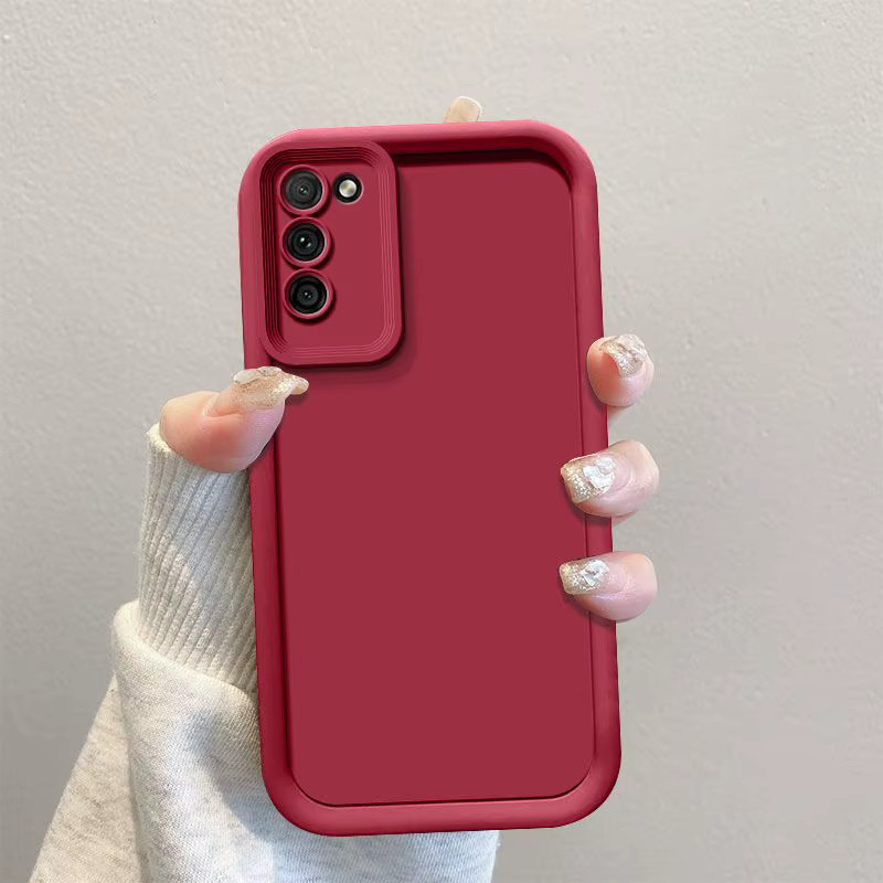 Stoßfeste Matte Schutzhülle für Oppo A5i Pro 5G und Oppo K13x in Schwarz (Modelle CPH2753, CPH2821) - Bild 3