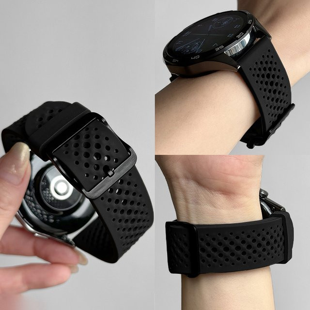 Uhrenarmband Silikon, 22 mm, Unisex - Bild 1