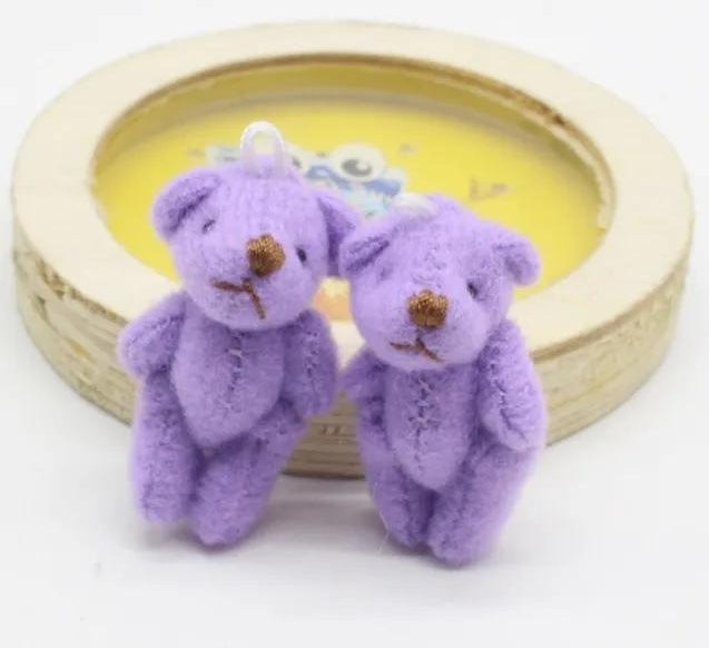 Yiran toy S Kawaii Kleine Bären Plüschtiere, Mini Teddybär, Schlüsselanhänger - Bild 1