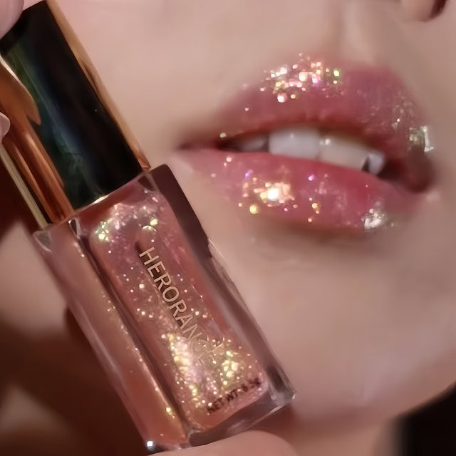 Herorange Star Shine Glitzer-Lipgloss, Glänzend - Bild 1