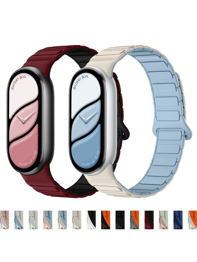 CHIICSMART Smartwatch Armband, Silikon, Zweifarbig, Unisex - Bild 4