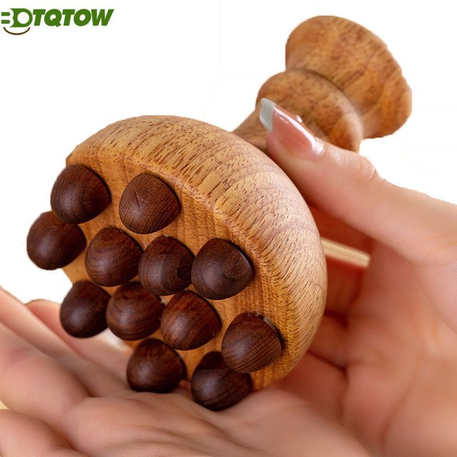 BOTQTOW Maderoterapia-Set Holz-Pilz-Massagegerät, Unisex - Bild 1