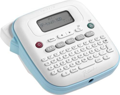 Brother P-Touch PT-N20 Etikettendrucker in Blau-Weiß für Schriftbänder bis 12 mm - Bild 1