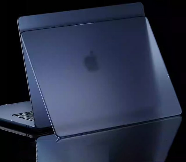 Ultradünne Laptop-Hülle für Apple MacBook Air 13 und 15 Zoll sowie MacBook Pro 14 und 16 Zoll in Grau - Bild 1