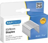 RAPESCO Heftklammern 53/8 aus Stahl in Silber - Bild 1