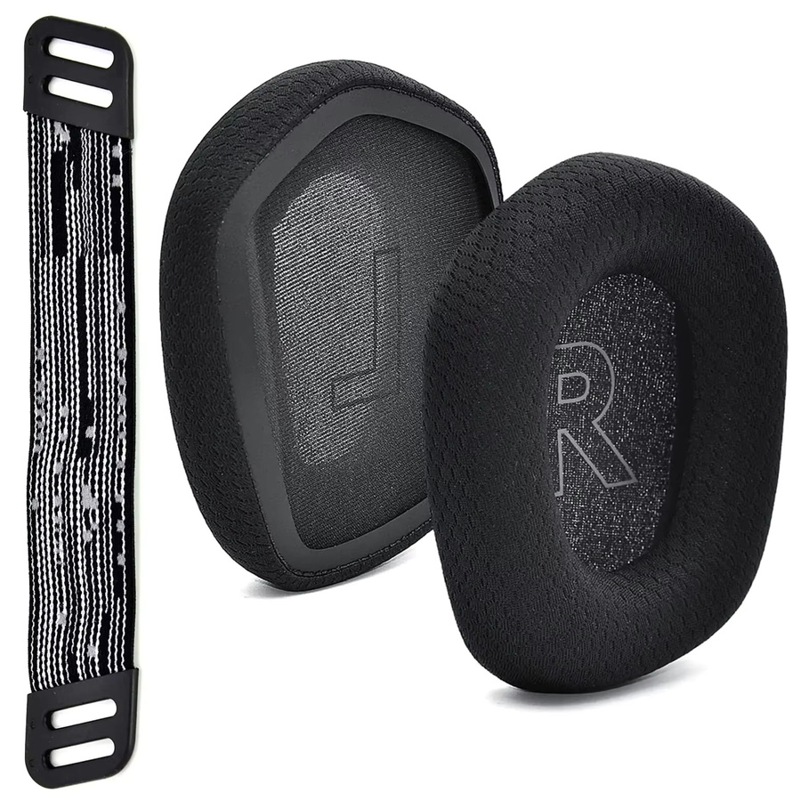 Logitech Ersatz-Kopfband-Ohrpolster aus Schaumstoff für G733 und G335 in Schwarz - Bild 2