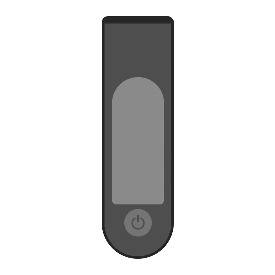 Wasserdichte Display-Hülle für Xiaomi 4 Ultra Elektroroller Armaturenbrett-Schutzhülle in Schwarz - Bild 3