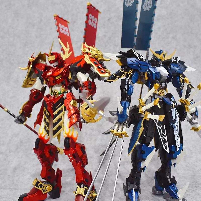 52TOYS Datum Masamune & Sanada Yukimura Action Figur, Roboter Ninja, Metall, 1/100 - Bild 4