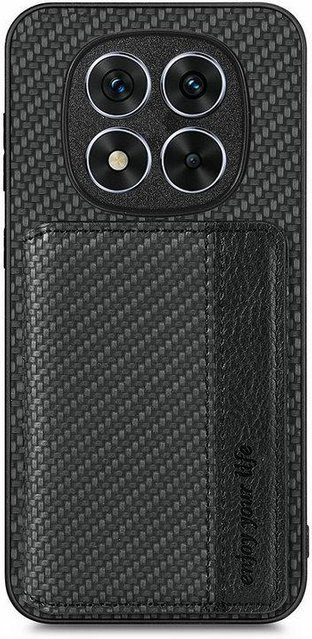 Xiaomi RFID Leder Kartenetui mit Magnetfunktion für Redmi Note 15 Pro Plus 5G, Redmi Note 14 Pro und Redmi Note 15 Pro 4G, Schwarz - Bild 1