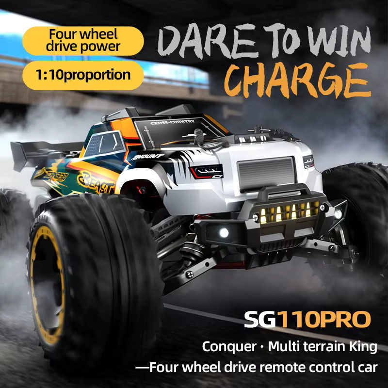 ZLL SG110 PRO Hochgeschwindigkeits-Drift-Rennwagen, 1/10, 4WD, RC Offroad-Auto, 40KM/H, Bürstenmotor, Monstertruck - Bild 2