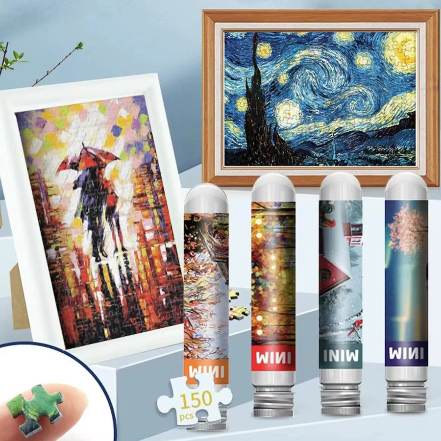 MaxRenard Mini-Puzzles, Reagenzglas, 150-teiliges Set - Bild 2