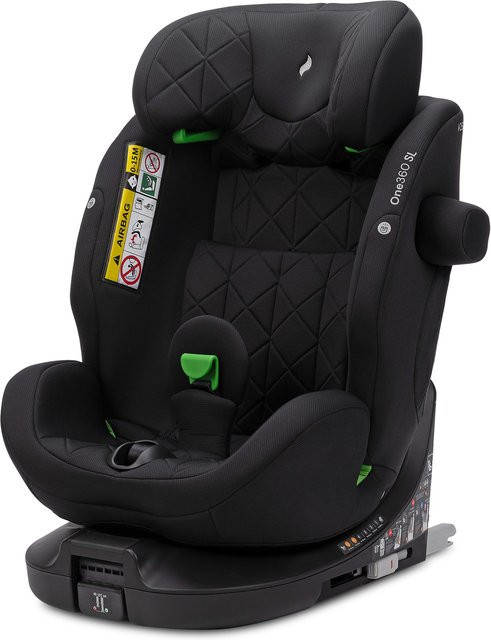 Osann Kinderautositz One360 SL in All Black mit ISOFIX und 360-Grad-Drehfunktion (i-Size) - Bild 1