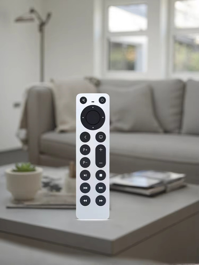 Universelle Smart-Fernbedienung für Apple TV 4K in Weiß - Bild 6