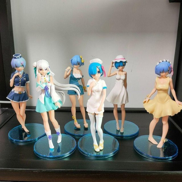 Popmall Re:Zero Emilia, Actionfigur, weiß - Bild 1