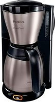 Philips Café Gaia HD7548/20 Filterkaffeemaschine mit Isolierkanne in Schwarz und Edelstahl - Bild 1