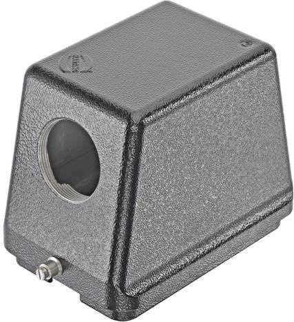Harting Tüllengehäuse 19 37 048 0549 in Grau aus Aluminium - Bild 1