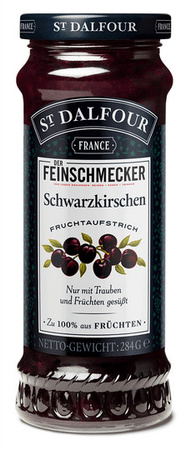 St. Dalfour Konfitüre Schwarzkirschen 284 g