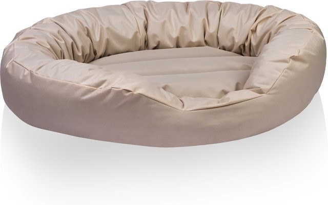 BedDog Hundebett SUNNY 4in1 Hundekissen einfarbig mit Rand und waschbarem Bezug - Bild 1