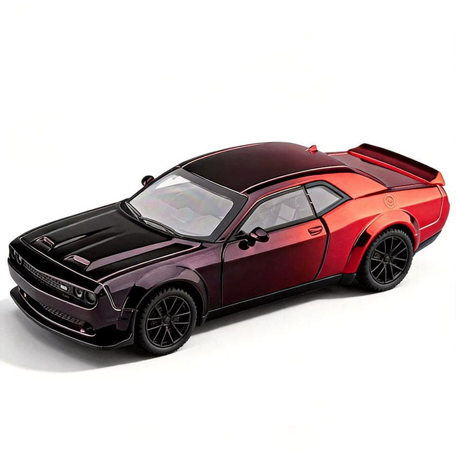 MAKEDA Hellcat Spielzeug-Supercar-Modelle, 1:32, mit Licht und Sound, Metall - Bild 7