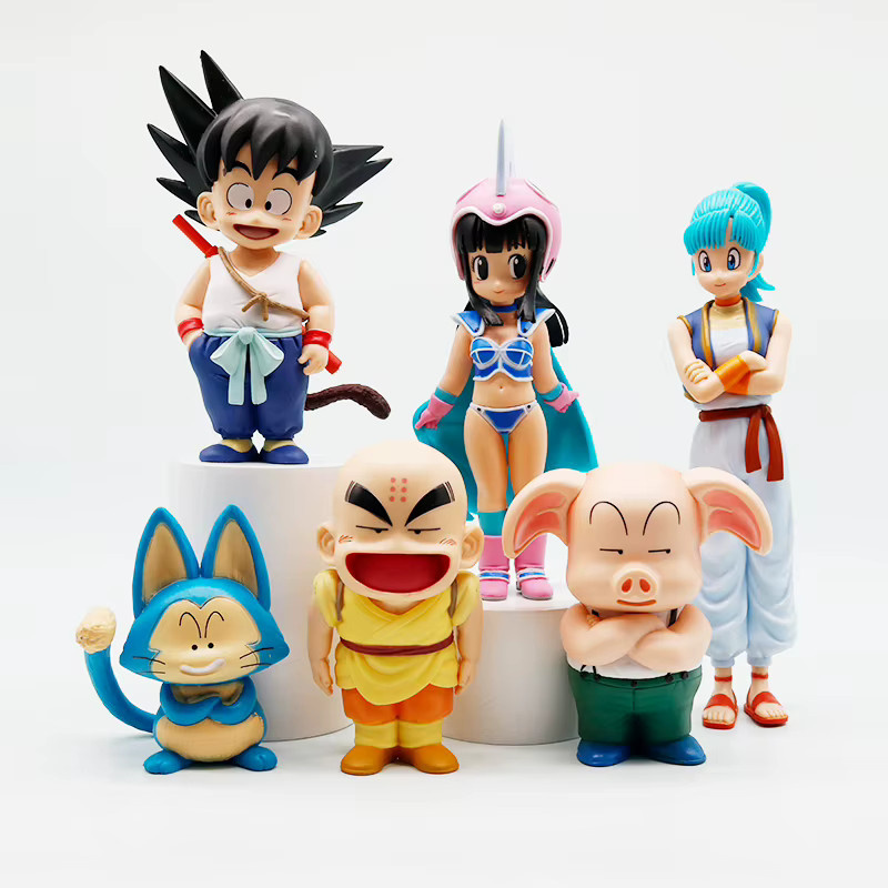 Bandai Dragon Ball Z Ichiban Kuji Son Goku Yamcha Bulma Roshi Chichi Master, Actionfigur, Kunststoff - Bild 3