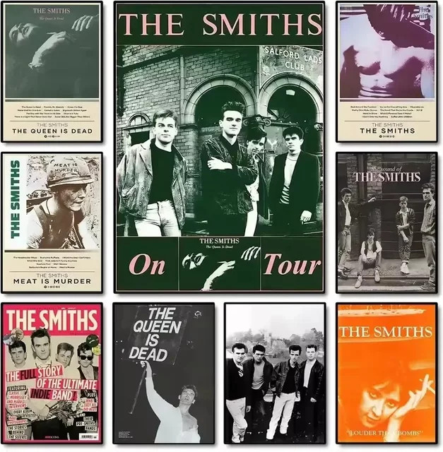 The Smiths The Queen Is Dead Musikalbum Poster Diamantmalerei Wandkunst in Mehrfarbig von Potdemiel - Bild 1