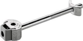 Hettich Arbeitsplattenverbinder STA verzinkt in Silber, Länge: 100 mm - Bild 1