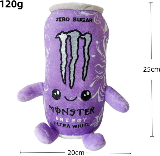 Bandai Monster Energy Dose Plüschtier, Stoffpuppe, 25cm - Bild 1
