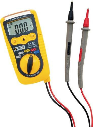 Chauvin Arnoux C.A 703 Digitales Hand-Multimeter CAT IV 600 V, CAT III 1000V - Bild 1